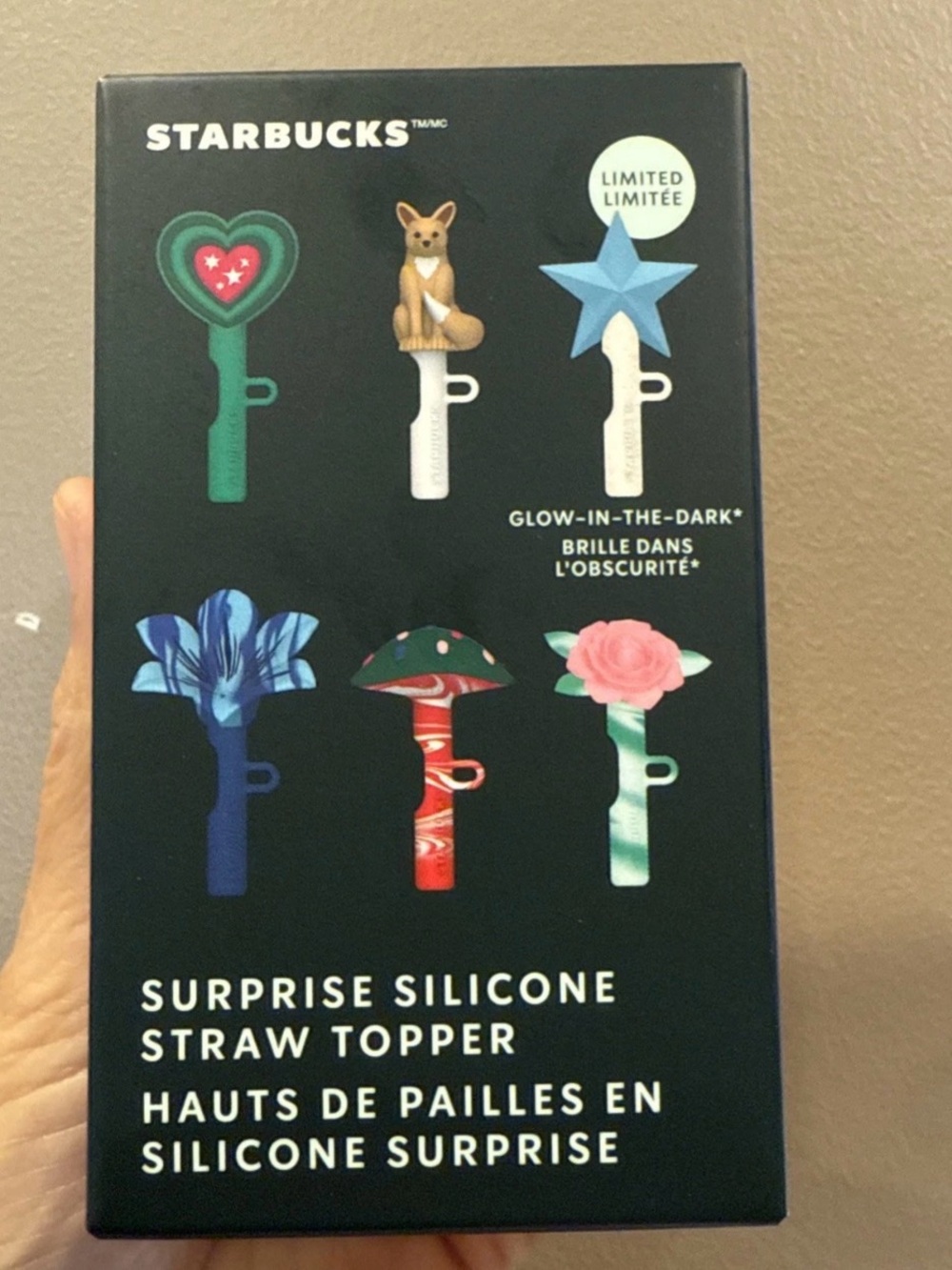 Starbucks surprise silicone straw topper